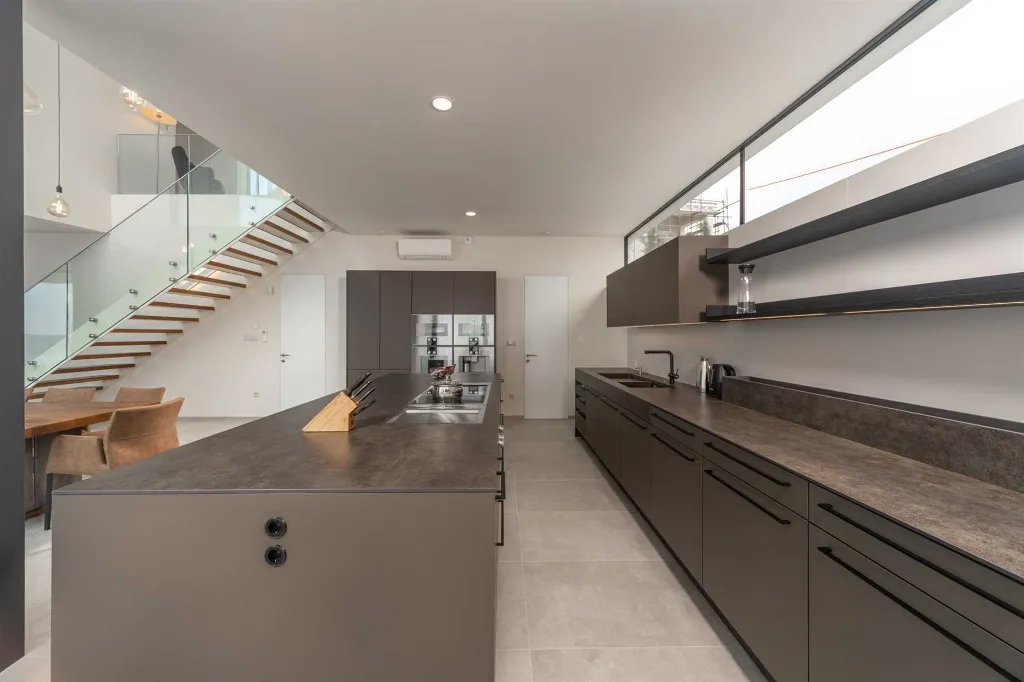 Seafront Modern Villa with Pool in Rogoznica