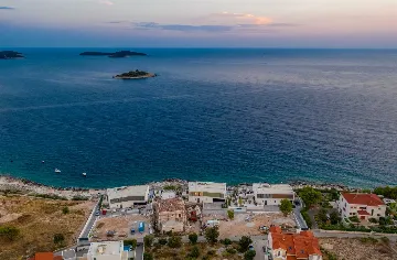 Seafront Modern Villa with Pool in Rogoznica