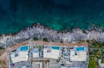 Seafront Modern Villa with Pool in Rogoznica