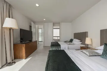 Contemporary Seafront Villa with Infinity Pool Rogoznica