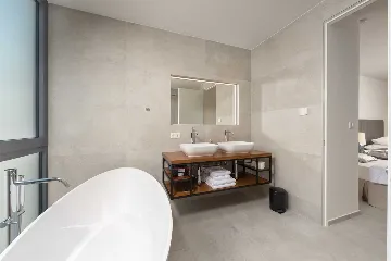 Contemporary Seafront Villa with Infinity Pool Rogoznica