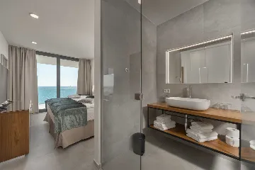 Contemporary Seafront Villa with Infinity Pool Rogoznica