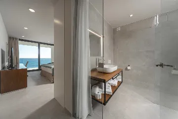 Contemporary Seafront Villa with Infinity Pool Rogoznica