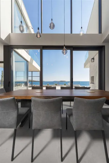 Contemporary Seafront Villa with Infinity Pool Rogoznica