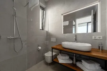 Contemporary Seafront Villa with Infinity Pool Rogoznica