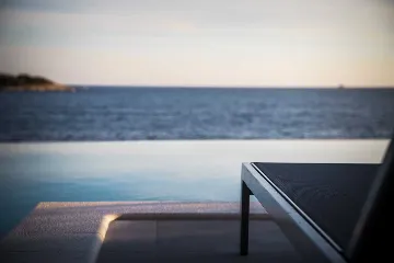 Contemporary Seafront Villa with Infinity Pool Rogoznica