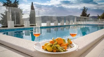 Seaside Villa Complex with Pools in Seget Vranjica