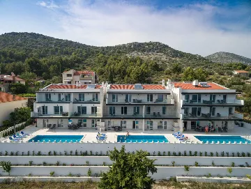 Seaside Villa Complex with Pools in Seget Vranjica