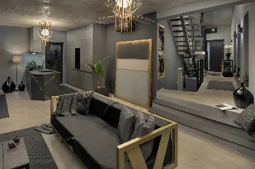 Modern Villa Retreat with Infinity Pool near Porec