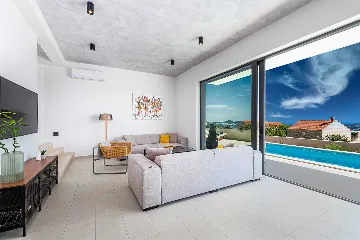 Modern Villa with Pool and Sea Views in Dubrovnik