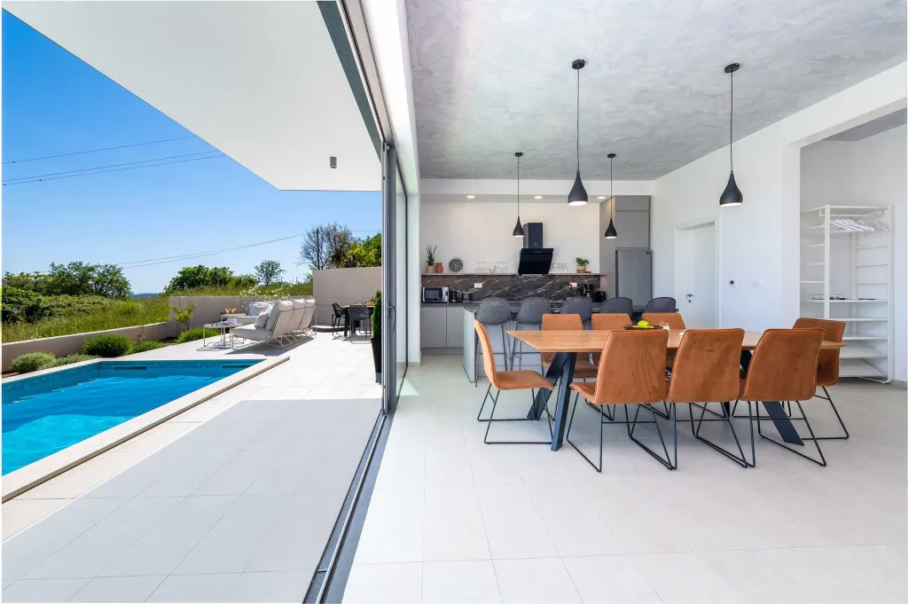 Modern Villa with Pool and Sea Views in Dubrovnik
