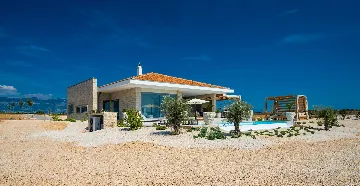 Contemporary Seaside Villa with Pool in Novalja