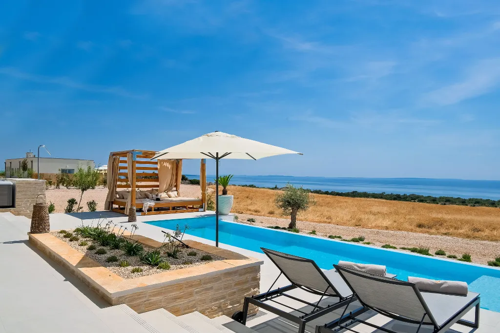Modern Villa with Pool and Terrace, Novalja