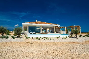 Contemporary Island Villa with Pool, Novalja