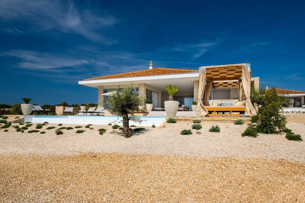 Contemporary Island Villa with Pool, Novalja
