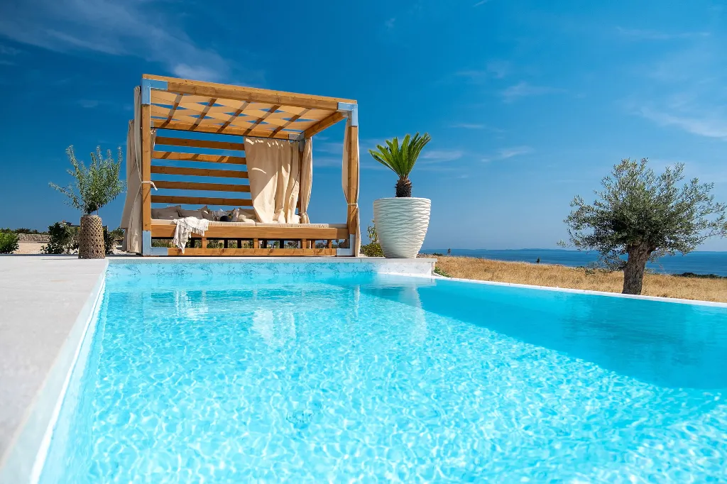 Contemporary Island Villa with Pool, Novalja