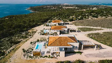 Modern Poolside Villa Retreat in Novalja