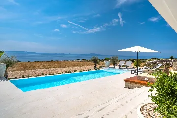 Modern Poolside Villa Retreat in Novalja