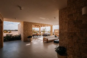 Modern Poolside Villa Retreat in Novalja