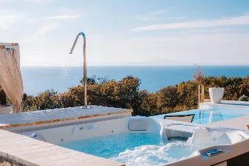 Private Villa with Infinity Pool in Novalja
