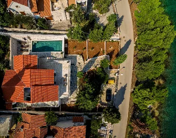 Coastal Villa Retreat with Heated Pool, Splitska