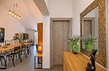 Coastal Villa Retreat with Heated Pool, Splitska