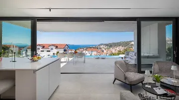 Modern Hillside Villa with Pool in Hvar