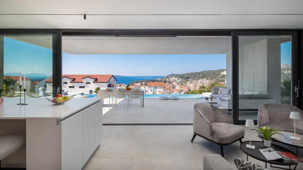 Modern Hillside Villa with Pool in Hvar