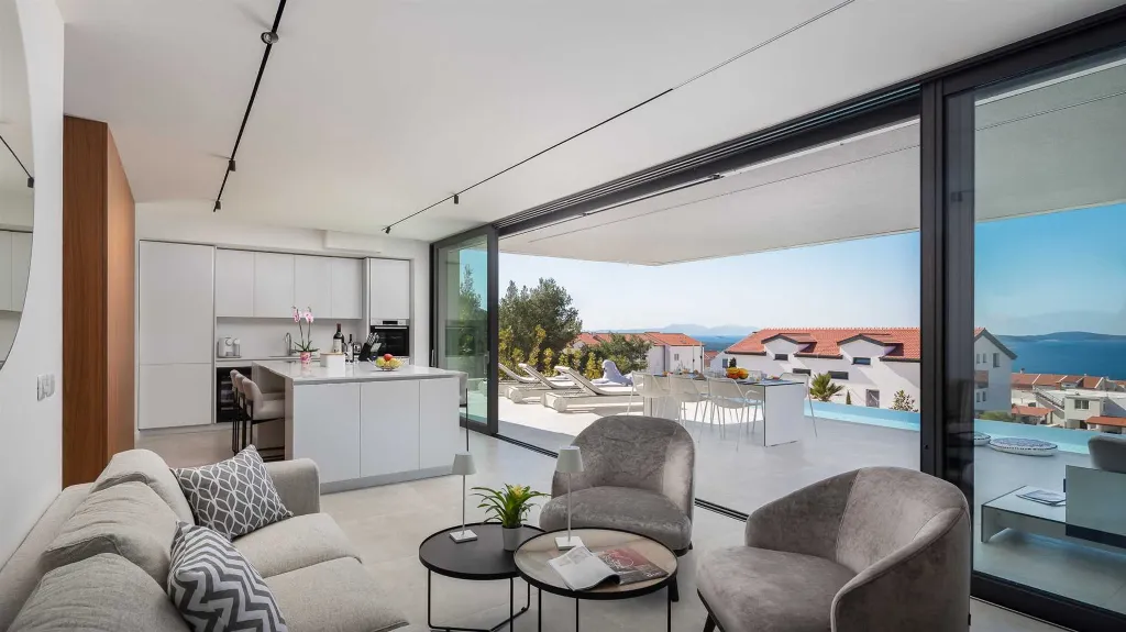 Modern Hillside Villa with Pool in Hvar
