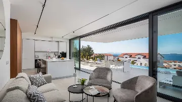 Modern Hillside Villa with Pool in Hvar