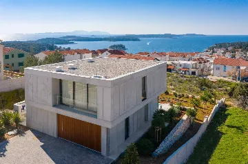 Modern Hillside Villa with Pool in Hvar