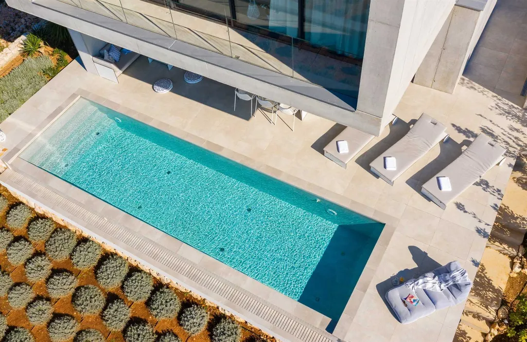Modern Hillside Villa with Pool in Hvar