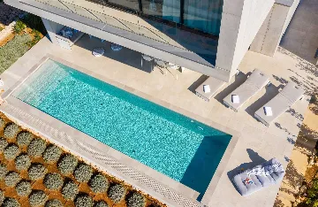 Modern Hillside Villa with Pool in Hvar