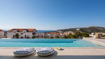 Modern Hillside Villa with Pool in Hvar