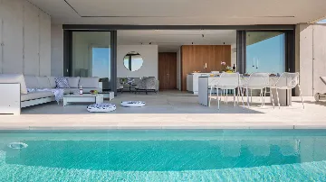 Modern Hillside Villa with Pool in Hvar