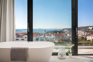 Modern Hillside Villa with Pool in Hvar
