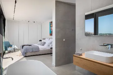 Modern Hillside Villa with Pool in Hvar