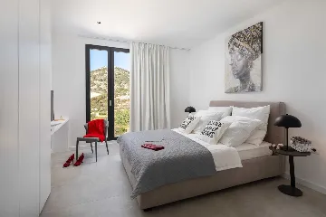 Modern Hillside Villa with Pool in Hvar