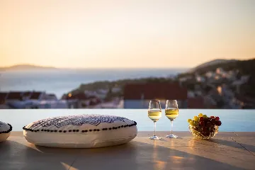 Modern Hillside Villa with Pool in Hvar