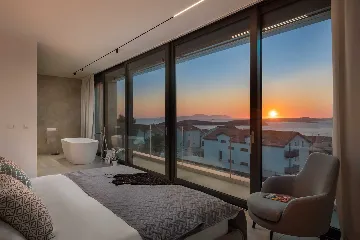 Modern Hillside Villa with Pool in Hvar