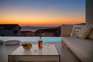 Modern Hillside Villa with Pool in Hvar