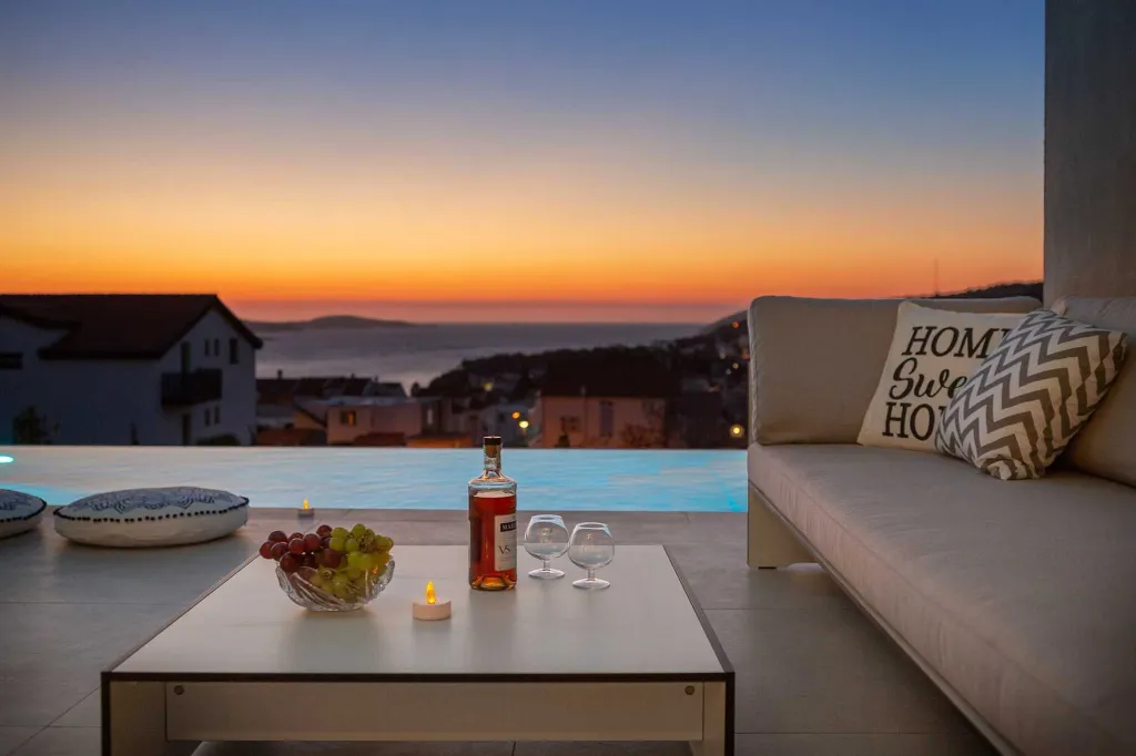 Modern Hillside Villa with Pool in Hvar