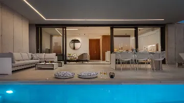 Modern Hillside Villa with Pool in Hvar