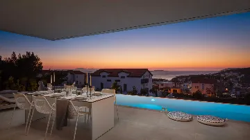 Modern Hillside Villa with Pool in Hvar