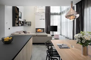 Modern Villa with Heated Pool in Pula