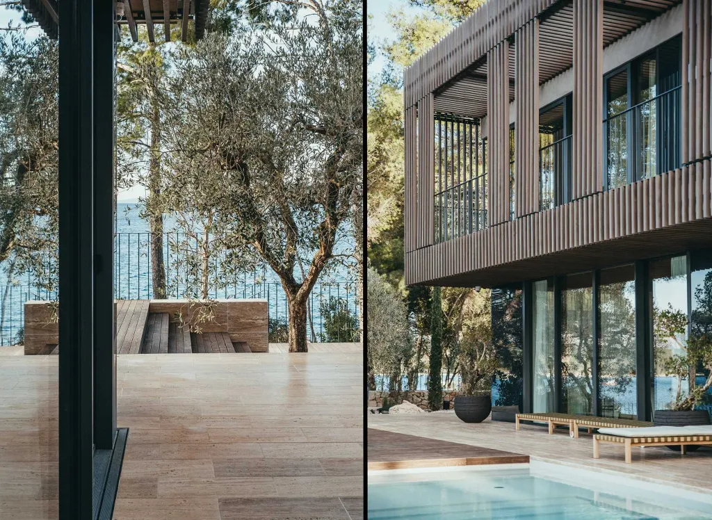 Premium Seafront Villa with Heated Pool in Stari Grad