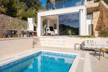 Seaside Family Villa with Pool in Vela Luka