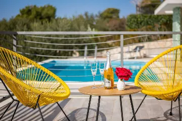 Private Pool Villa with Garden in Žaborić