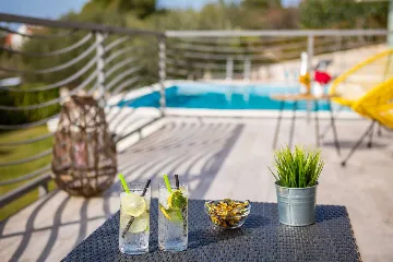 Private Pool Villa with Garden in Žaborić