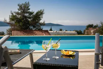 Private Pool Villa with Garden in Žaborić